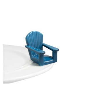 Nora Fleming Blue Beach Chair Coastal Mini