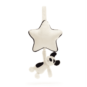 Jellycat Bashful Puppy Musical Pull