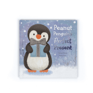 Jellycat Peanut Penguin’s Perfect Present Book